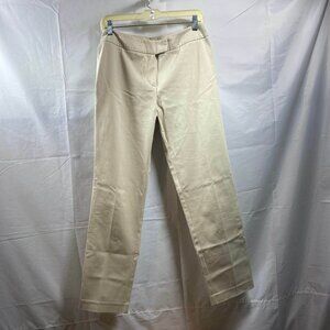 Unlisted A Kenneth Cole Production Womens Pants Size 6 Straight Leg Cream